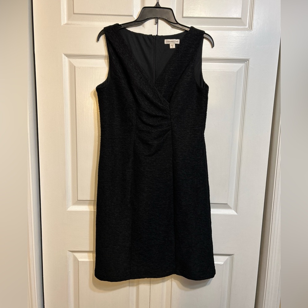 2/$30 Made in the USA Coldwater Creek Black Sleeveless Dress